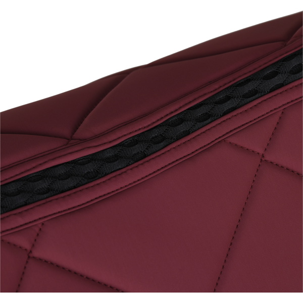 2026 WeatherBeeta Softshell Pro 3D Air-Tec Dressage Saddle Pad 103035 - Burgundy